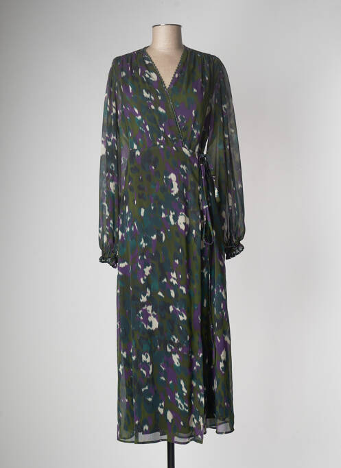 Rochie lungă verde JANE WOOD femeie