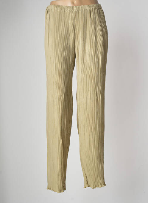 Pantalon larg verde SAMSOE & SAMSOE femeie