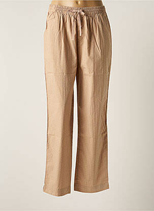 Pantalon drept bej GAI+LISVA femeie