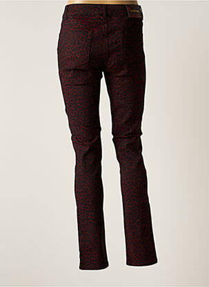 Pantalon slim elasticitate mărime normală roșu LAUREN VIDAL femeie
