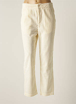 Pantalon slim bej CHLOÉ STORA femeie
