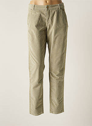 Pantalon slim verde SUMMUM femeie