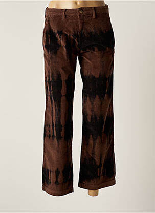 Pantalon drept maro HAPPY femeie