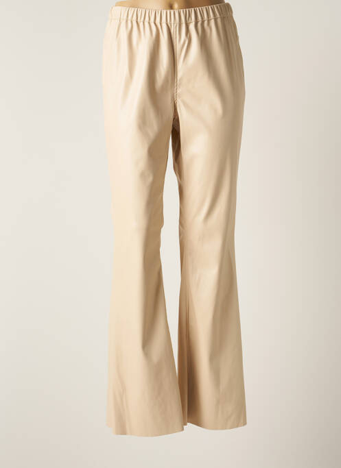 Pantalon evazat bej SUMMUM femeie