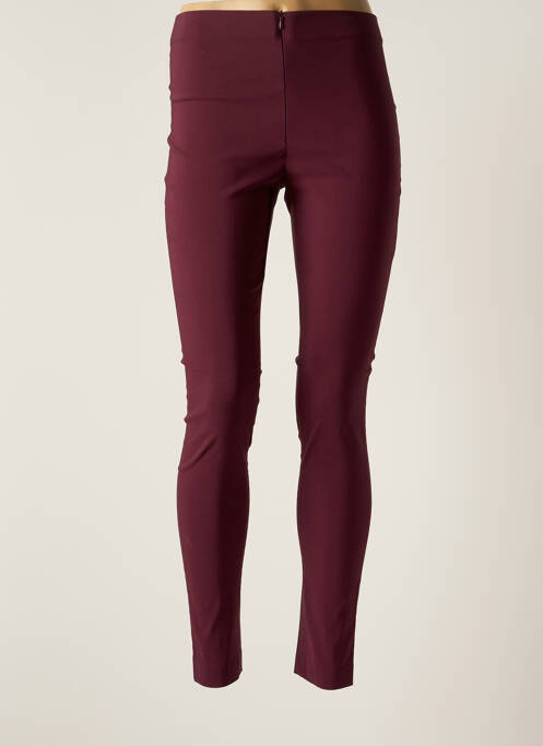 Pantalon slim violet LAUREN VIDAL femeie