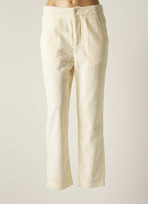 Pantalon slim bej CHLOÉ STORA femeie