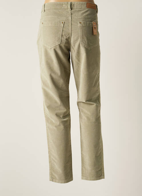 Pantalon slim verde SUMMUM femeie