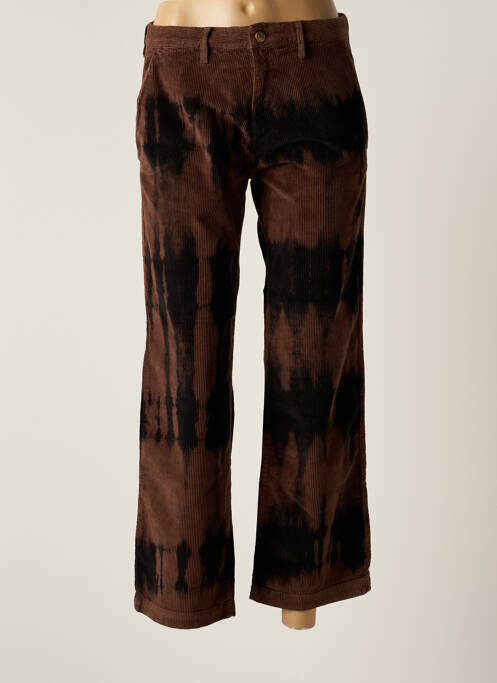 Pantalon drept maro HAPPY femeie