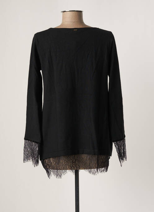 Pulover tunică negru FRACOMINA femeie