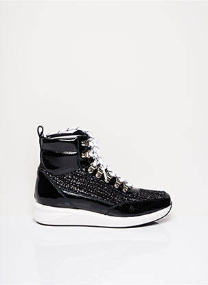 Adidași toc platformă toc de 4 la 6 cm negru ROSEWOOD femeie