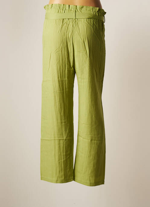 Pantalon larg verde SOPHYLINE femeie