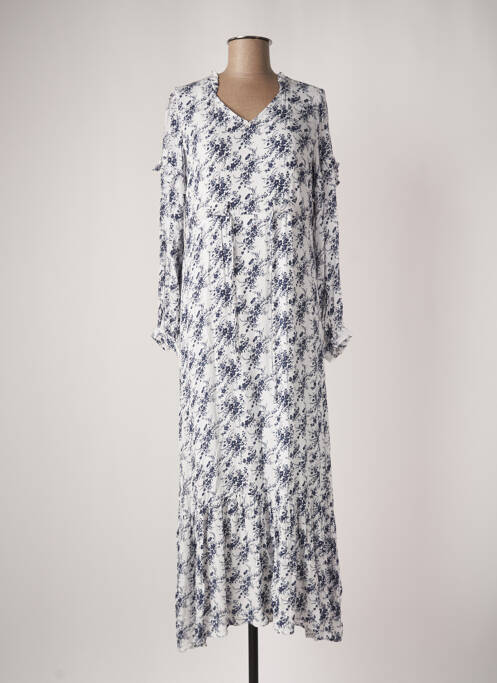 Rochie lungă albastru C'EST BEAU LA VIE femeie