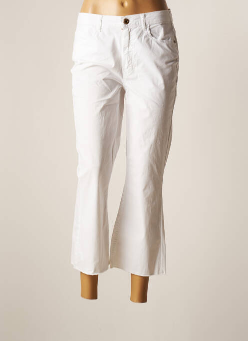 Pantalon trei sferturi alb RIVER WOODS femeie