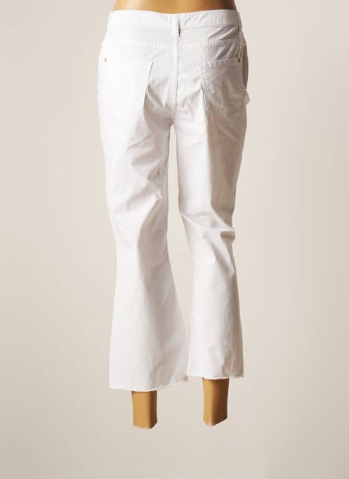 Pantalon trei sferturi alb RIVER WOODS femeie