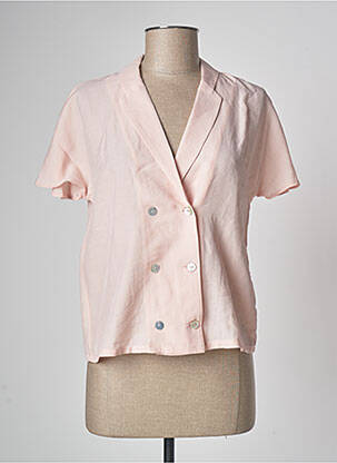 Cămașă roz VERO MODA femeie