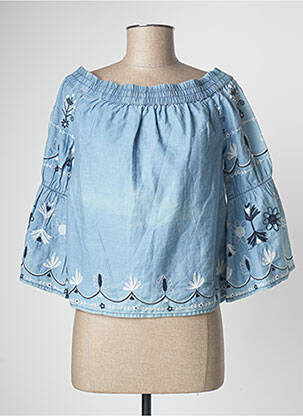 Bluză albastru PEPE JEANS femeie