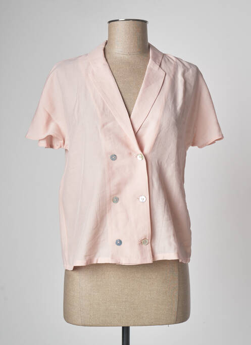 Cămașă roz VERO MODA femeie