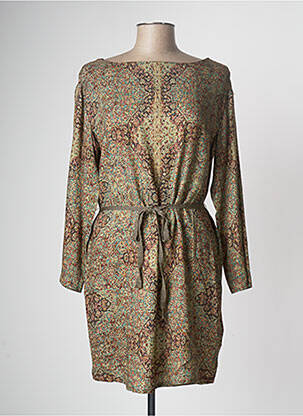 Rochie scurtă verde R95TH femeie