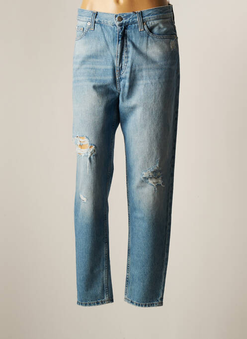 Blugi cu croială dreaptă albastru CALVIN KLEIN femeie