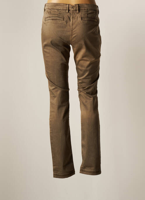 Pantalon chino maro TOM TAILOR femeie