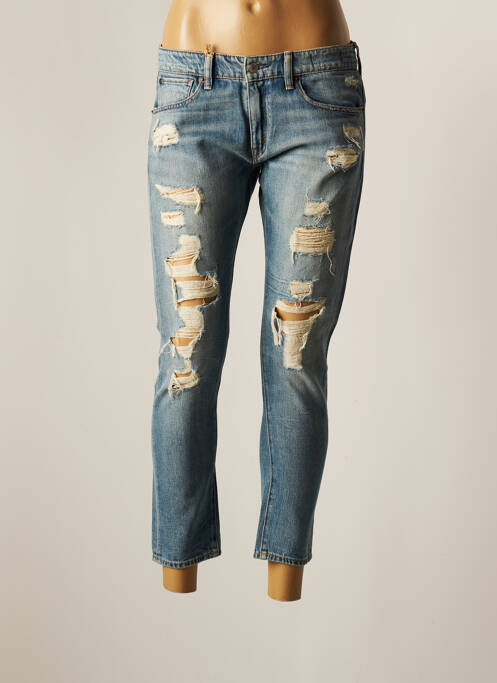 Blugi cu croială slim albastru RALPH LAUREN femeie