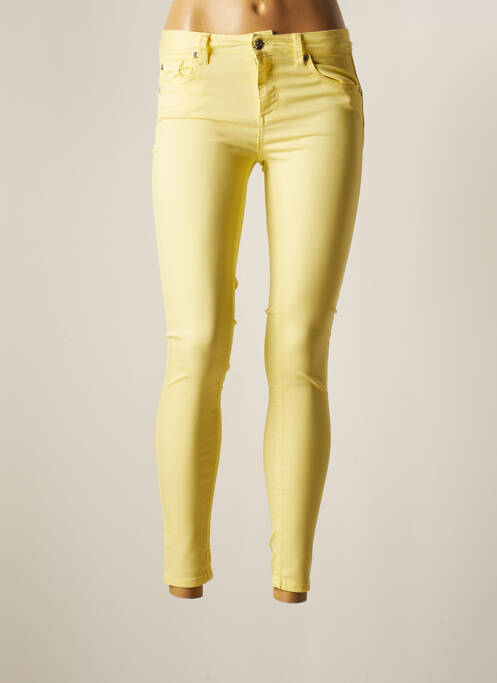 Pantalon slim galben LIU JO femeie