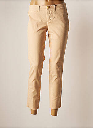 Pantalon chino bej GUESS femeie