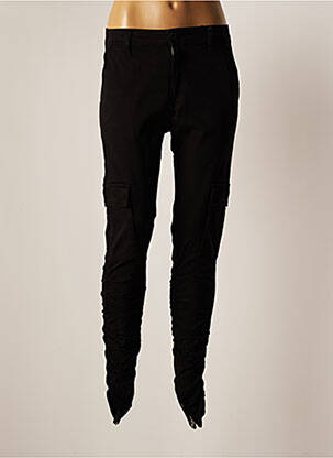 Pantalon slim negru UNIQUE DNM femeie