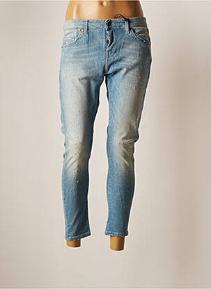 Blugi cu croială slim albastru UNIQUE DNM femeie