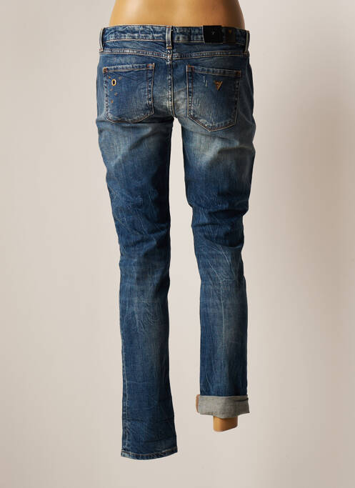 Blugi cu croială slim albastru GUESS femeie