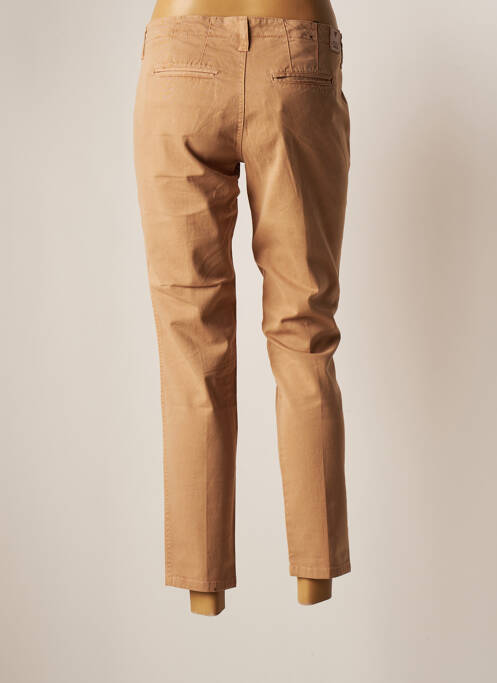 Pantalon chino bej GUESS femeie