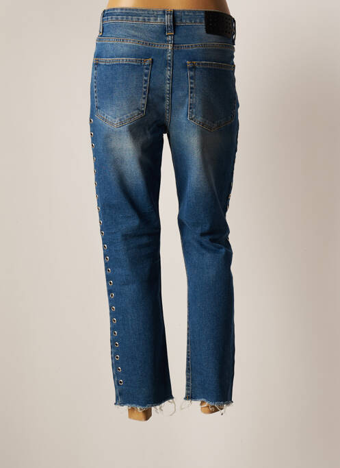 Blugi cu croială dreaptă albastru UNIQUE DNM femeie