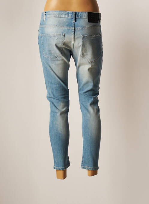 Blugi cu croială slim albastru UNIQUE DNM femeie