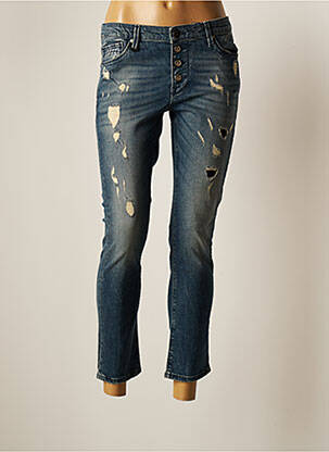 Blugi cu croială slim albastru ONLY femeie