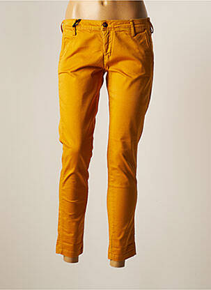 Pantalon chino galben TEDDY SMITH femeie