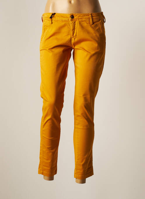 Pantalon chino galben TEDDY SMITH femeie