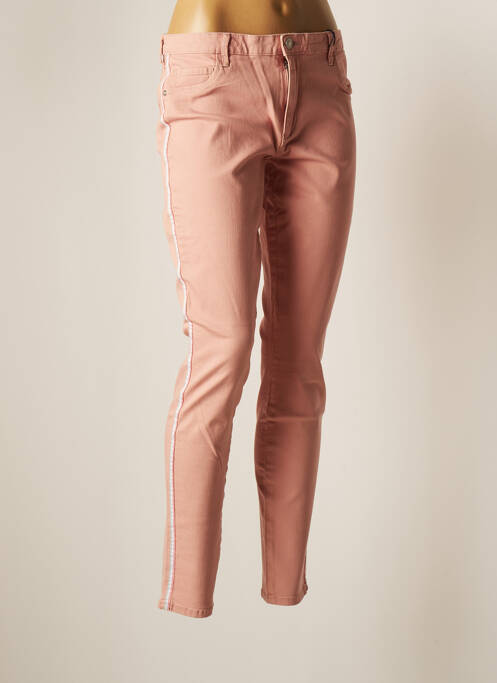 Blugi cu croială slim roz ONLY femeie