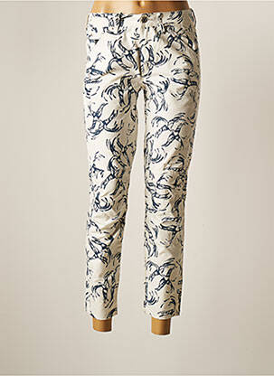 Pantalon 7/8 alb G STAR femeie