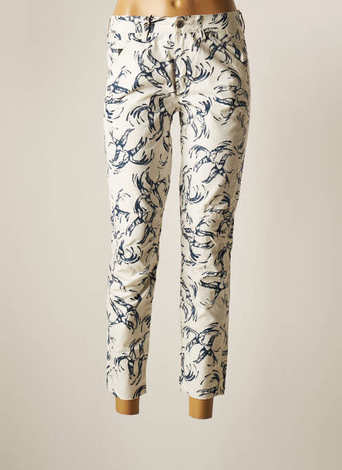 Pantalon 7/8 alb G STAR femeie