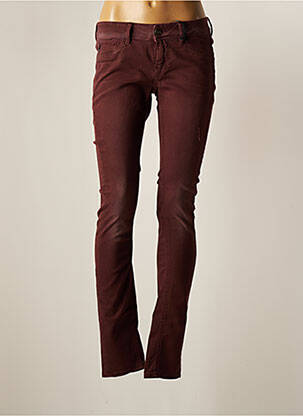 Pantalon slim maro G STAR femeie
