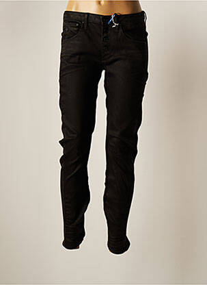 Pantalon slim negru RAW-7 femeie