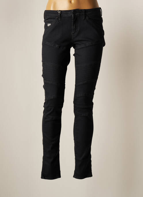 Pantalon slim albastru RAW-7 femeie