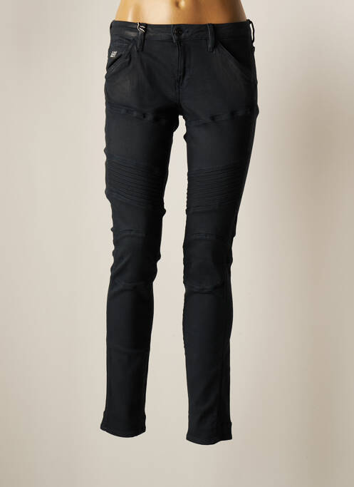 Pantalon slim albastru RAW-7 femeie
