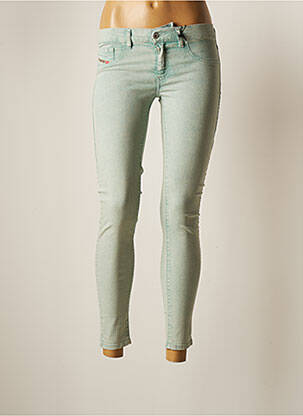Pantalon slim verde DIESEL femeie