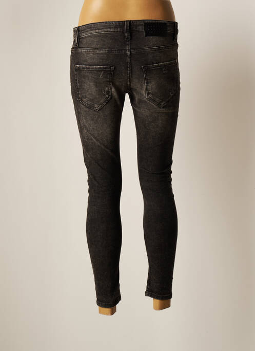 Blugi cu croială slim gri UNIQUE femeie