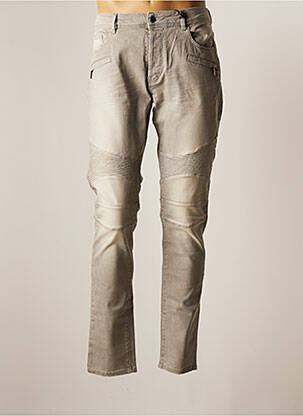 Blugi cu croială slim gri UNIQUE bărbat