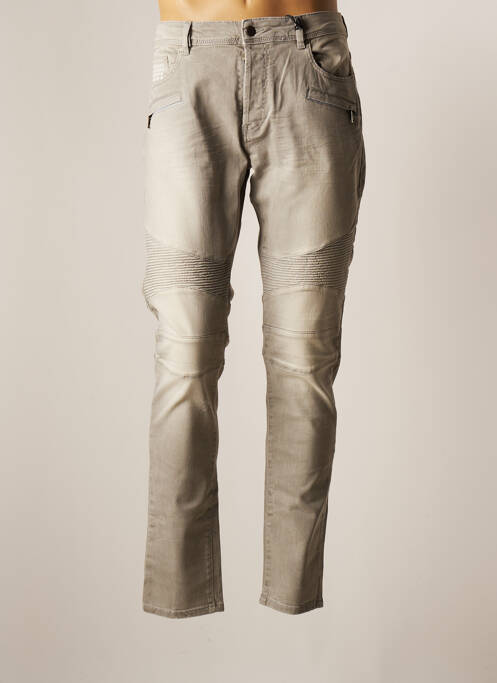 Blugi cu croială slim gri UNIQUE bărbat