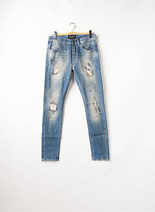 Blugi skinny albastru UNIQUE bărbat