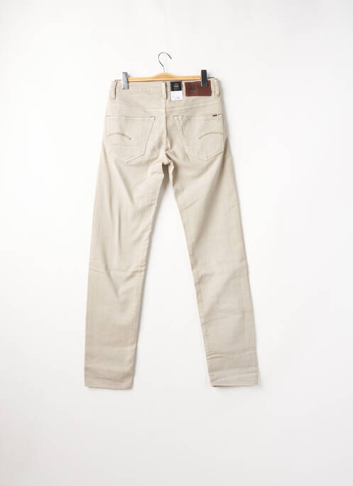 Blugi cu croială slim bej G STAR bărbat