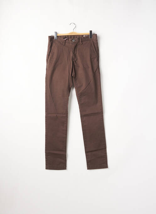 Pantalon chino maro TEDDY SMITH bărbat